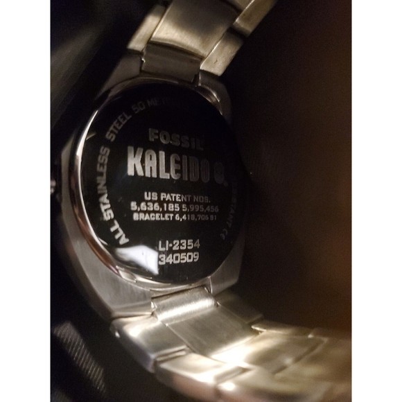 Fossil Kaleido Wolfpack Watch Stainless Steel LI-2354 North Carolina Col… - Picture 9 of 11